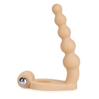 Vibračný erekčný krúžok na penis s masážerom - 79544000 - 5