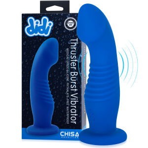 Realistický ohybný rebrovaný vibrátor 9 funkcií 18 cm - 74267554