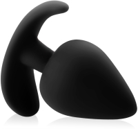 Pružná análna zátka s pohodlnou základňou, 7 cm – 87645780 - 2
