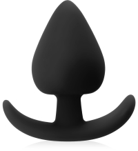 Pružná análna zátka s pohodlnou základňou, 7 cm – 87645780