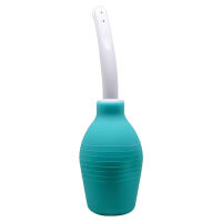 Modrý intímny irigátor s hruškou na análny sex klystír 310 ml - 76095790 - 5