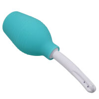 Modrý intímny irigátor s hruškou na análny sex klystír 310 ml - 76095790 - 3