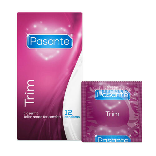 Pasante Trim tesnejšie kondómy lepšie prispôsobenie 12 ks - 78520239