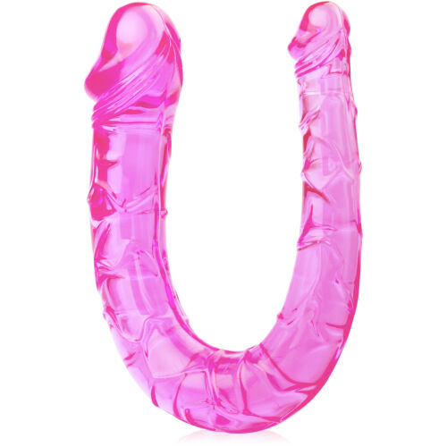 PENIS DVOUSTRANNÉ LESBICKÉ DILDO DO ANÁLU I VAGÍNY - 89000654