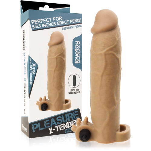 OBJEMNĚJŠÍ A VĚTŠÍ PENIS - REALISTICKÝ NÁVLEK ZAMĚNÍ VÁŠ ÚD VE  SKUTEČNÉHO OBRA - 79292316