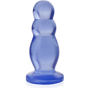 Hrubý gélový análny kolík veľké dildo max 6 cm priemer - 70564008