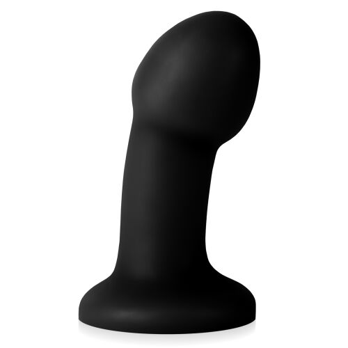 Análny kolík s prísavkou malý čierny penis 11,5 cm dildo - 74880001