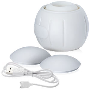 Diskrétny masturbátor s výčnelkami 6 možností vibrácií - 71720001