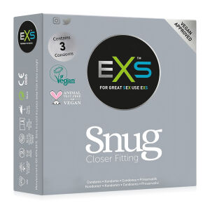 Kondóm EXS SNUG CLOSER FIT tesnejší lepšie prispôsobenie - 70501135