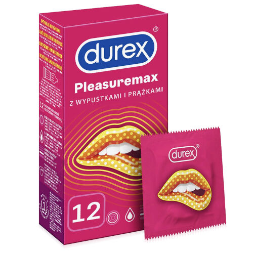 Prezervatívy DUREX Pleasuremax s výstupkami a prúžkami 12 ks - 78306473