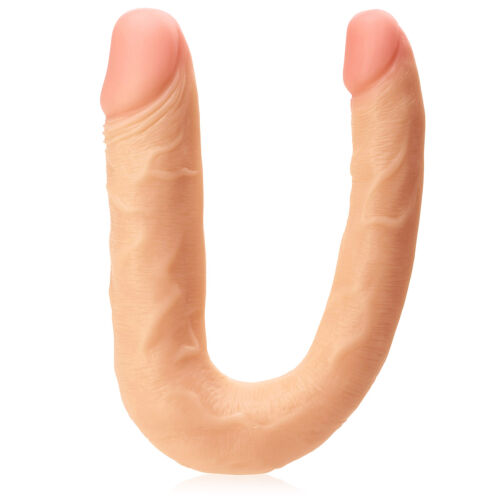 Dvojité telové dildo dva penisy anál sex 36 cm LGBT - 71686407