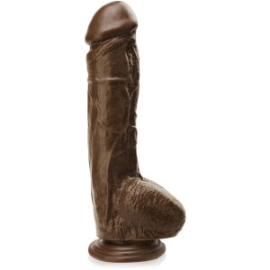 OHROMNÝ  23 cm REALISTICKÝ PENIS - DILDO S PŘÍSAVKOU - 72980704