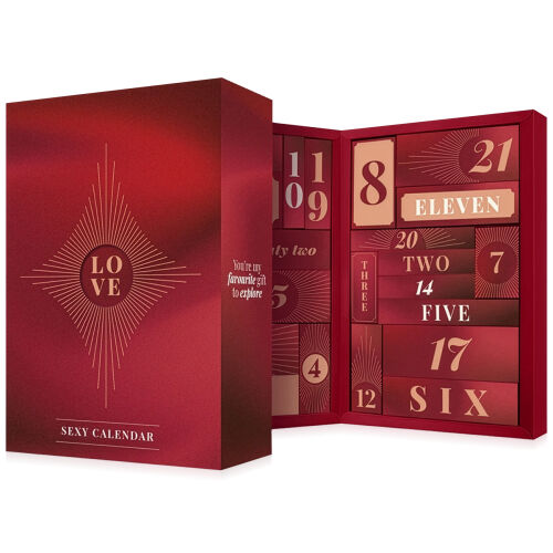 Adventný kalendár s erotickými doplnkami pre páry Dreamtoys - 73823134