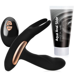 Análny Sada: masážna pomôcka na prostatu + gélový lubrikant - 73040868