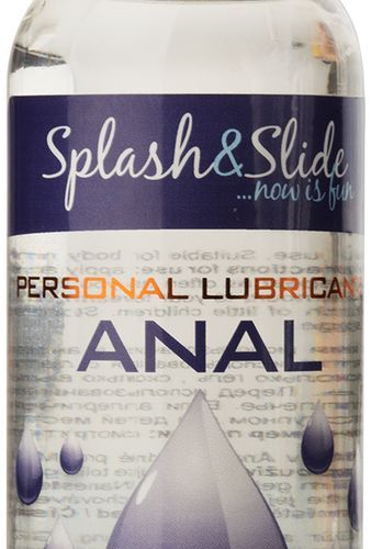 SPLASH&SLIDE ANAL - ZVLHČUJÍCÍ INTIMNÍ LUBRIKAČNÍ GEL VHODNÝ I K MASÁŽI 100 ml - 79808841