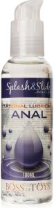 SPLASH&SLIDE ANAL - ZVLHČUJÍCÍ INTIMNÍ LUBRIKAČNÍ GEL VHODNÝ I K MASÁŽI 100 ml - 79808841