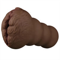 Alien's Pie hnedý umelý vaginálny masturbátor pre mužov - 70015234 - 5