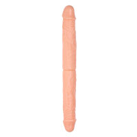 Dvojité realistické ohybné telové dildo pre páry 36 cm - 71519872 - 3