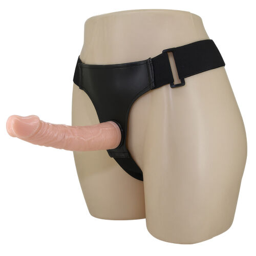 Strap-on pás s realistickým penisom na pegging 20 cm - 75528100