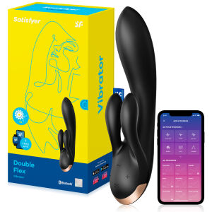 Satisfyer Double Flex trojitý vibrátor pre ženy - 77353438