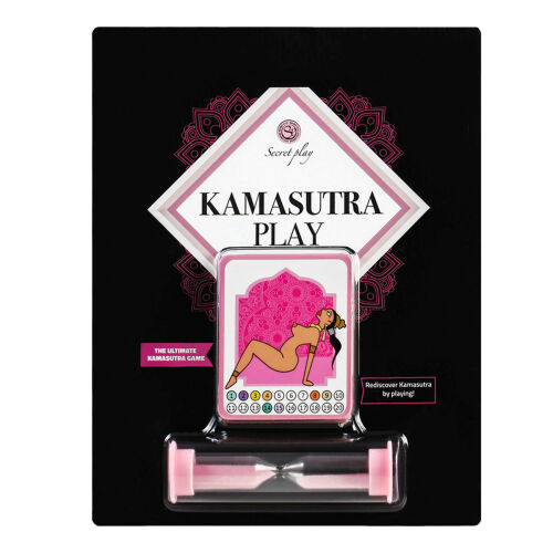 Erotická hra pre páry kamasutra 40 kariet + presýpacie hodiny - 70380682