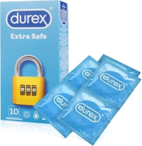 DUREX EXTRA SAFE 10 KUSŮ - KONDOMY PRO OSOBY VYŽADUJÍCÍ NEJVĚTŠÍ BEZPEČNOST - 74583956