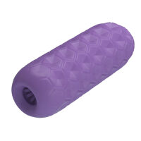 Fialový gélový pánsky masturbátor s masážnymi guľôčkami - 71968524 - 2