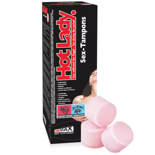 Tampony hubky na používanie počas sexu HOT LADY 8 ks - 79664197