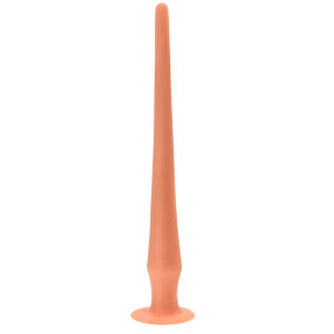 Telová elastická silikónová análna sonda dildo 44 cm - 76566538