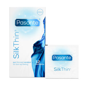Pasante Silk Thin ultratenké kondómy 12 ks - 78650534