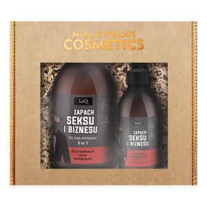 Vôňa sexu a biznisu - sada pre mužov sprchový gél a balzam - 74762308