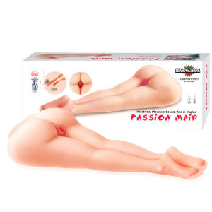 Realistický masturbátor pre mužov s vibráciami sexy nohy - 70093480