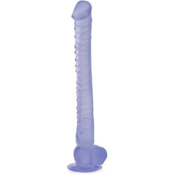 UMĚLÝ PENIS - DLOUHÝ 42CM - DONG, GELOVÉ DILDO NA PŘÍSAVCE - 71114702