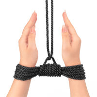 Rebellion čierne lano na viazanie bondage BDSM 10 m - 79901592 - 3