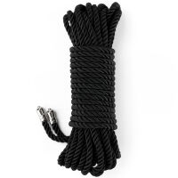 Rebellion čierne lano na viazanie bondage BDSM 10 m - 79901592 - 5