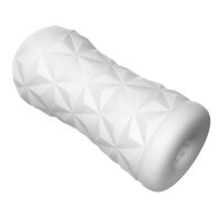 Biely masturbátor mužský super stimulácia umelá vagína - 73687679 - 2