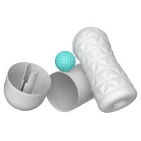Biely masturbátor mužský super stimulácia umelá vagína - 73687679 - 5