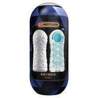 Biely masturbátor mužský super stimulácia umelá vagína - 73687679 - 7