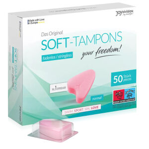 Hubky tampóny na použitie počas sexu SOFT TAMPONS 50 ks - 71205410
