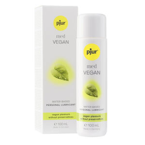 Pjur Med Vegan jemný vegánsky lubrikant na vodnej báze 100 ml - 77788500