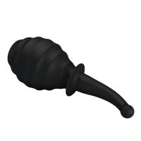 Čierny irigátor hruška na klystír na análny sex 330 ml - 72303103 - 4