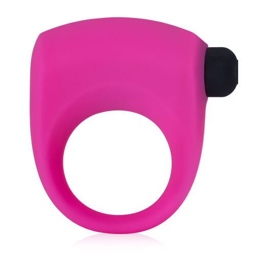 Ružový erekčný krúžok na penis s vibráciami - 76528524