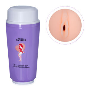 Realistický masturbátor umelá vagína v tube - 70382733