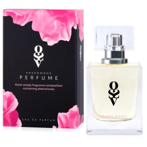 Obsedantné dámske parfumy s feromónmi FLORAL WOODY 30 ml - 71259381