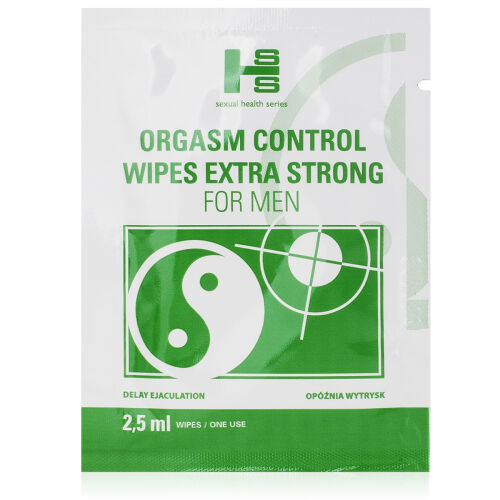 ORGASM CONTROL WIPES 6 KUSŮ - POLŠTÁŘKY ODDALUJÍCÍ EJAKULACI  - 72454727