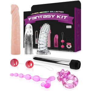 FANTASY KIT 7 PRVKŮ - SADA EROTICKÝCH POMŮCEK PRO PÁRY - 79819678