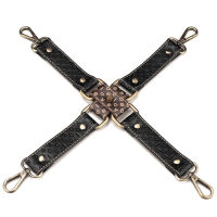 Rebellion exkluzívna súprava BDSM na spútanie putami na nohy a ruky - 77147754 - 7