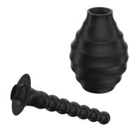 Čierna hruška na klystír irigátor na análny sex 330 ml - 73026801 - 2