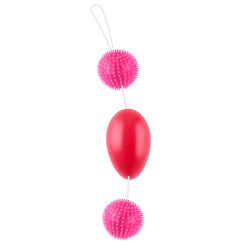 Stimulačný reťazec trojité guličky gejše so závažím - 72011727