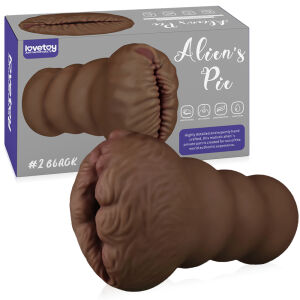 Alien's Pie hnedý umelý masturbátor pre mužov - 75472290